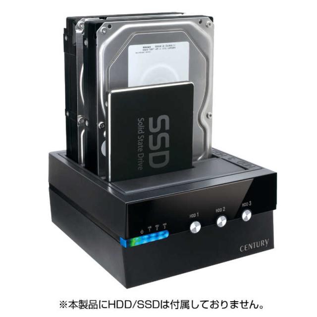 数量限定 センチュリー 裸族のお立ち台 3bay Independent Switch Usb 3 1 Gen2 Cros3u31cis 正規取扱店 Btygravelmart Ca