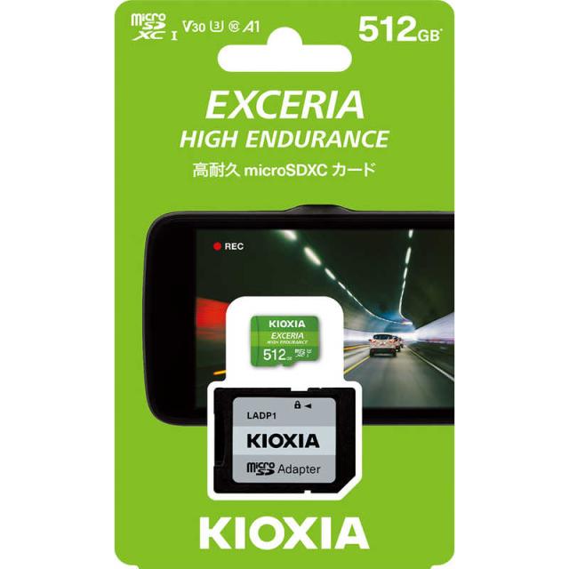 KIOXIA キオクシア メモリーカード microSDXC/SDHC UHS1 512GB R100/W85 [Class10
