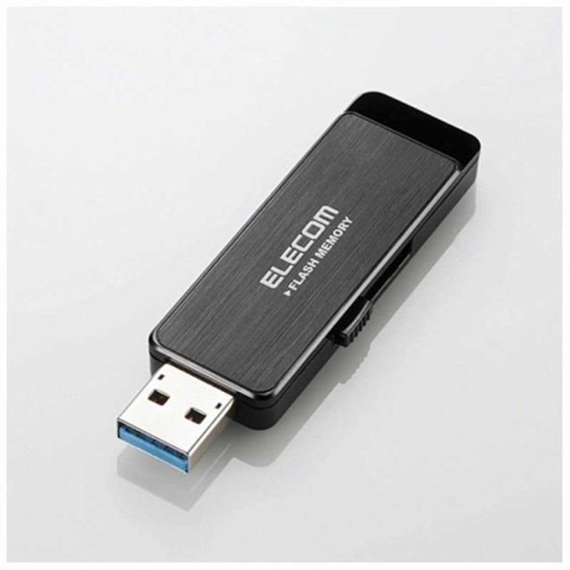 エレコム　ELECOM　USBメモリー[8GB/USB3.0/スライド式]　MF-ENU3A08GBK