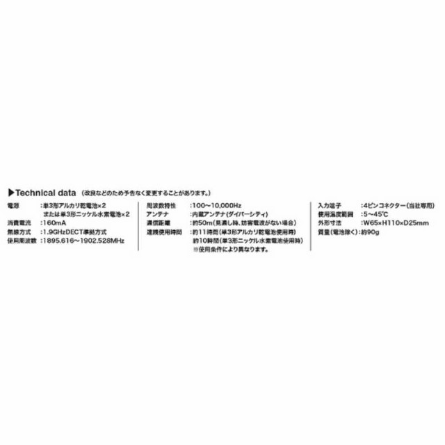 9863円 【驚きの値段で】 オーディオテクニカ デジタルワイヤレストランスミッター ATW-T190BP