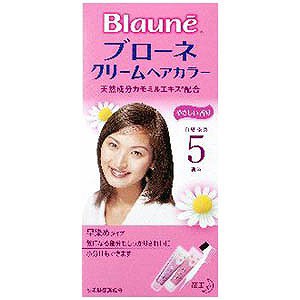 花王 ｂｌａｕｎｅ ブローネ クリームヘアカラー ５ 栗色の通販はau Pay マーケット コジマ Au Pay マーケット店 商品ロットナンバー