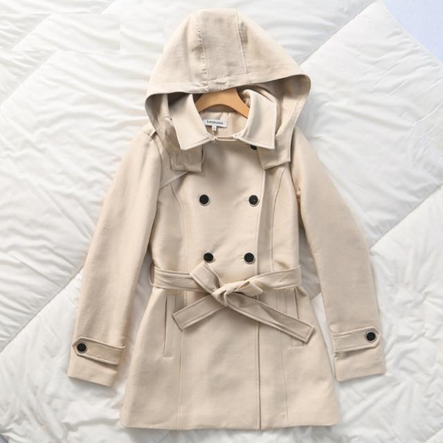 コート トレンチコート オンオフ兼用 フード取り外し可 きれいめの通販はau Pay マーケット Californiaexpress 商品ロットナンバー
