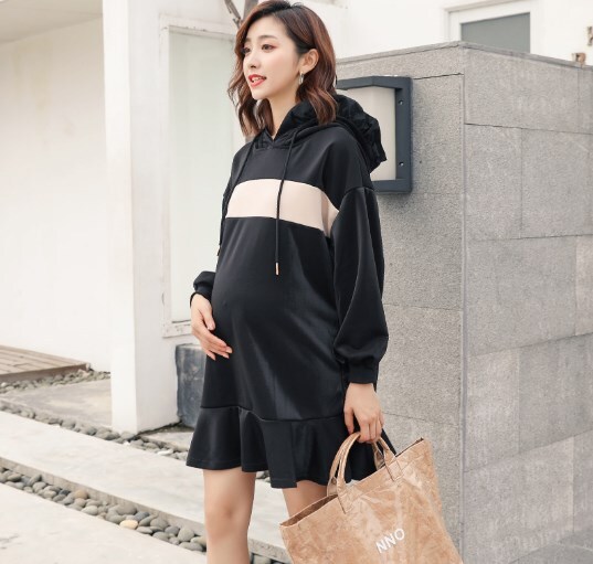 マタニティワンピース パーカーワンピ カジュアルコーデ 楽ちんの通販はau Pay マーケット Californiaexpress 商品ロットナンバー