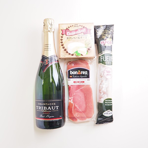 シャンパン＆贅沢おつまみセット 「スタンダード」 冷蔵便