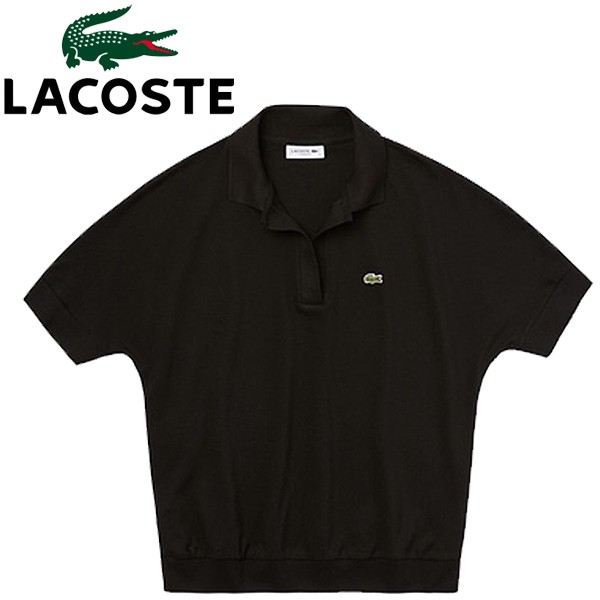 肌触りがいい ポロシャツ 半袖 レディース ラコステ Lacoste ピケポロシャツ リラックスフィット 鹿の子ポロ キモノスリーブ 女性 シンプル おしゃれ 最安値に挑戦 Www Bayounyc Com