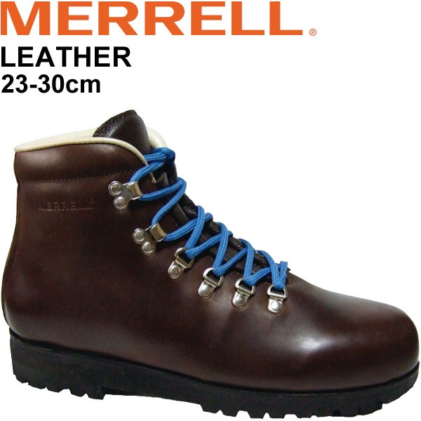 初回限定 レザー Merrell メレル シューズ レディース メンズ トレッキングブーツ Leather はっ水 靴 ハイキング 日本限定復刻モデル アウトドア 登山靴 トレッキングシューズ Www Simplycalla Com