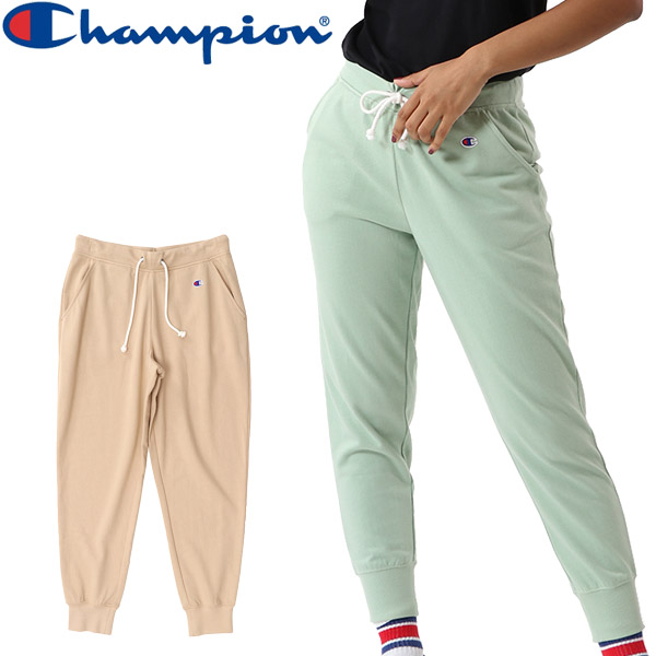 スウェット パンツ レディース チャンピオン Champion Basic ロングパンツ 女性 スエット スポーツ カジュアル 無地 ワンポイント シンプの通販はau Pay マーケット Apworld 商品ロットナンバー