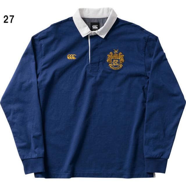 在庫限り ラガーシャツ ポロシャツ 長袖シャツ メンズ カンタベリー Canterbury スポーツ カジュアル ウェア ラグビー 無地 紳士服 おしゃれ トッ 定価から3０ オフ Www Iacymperu Org