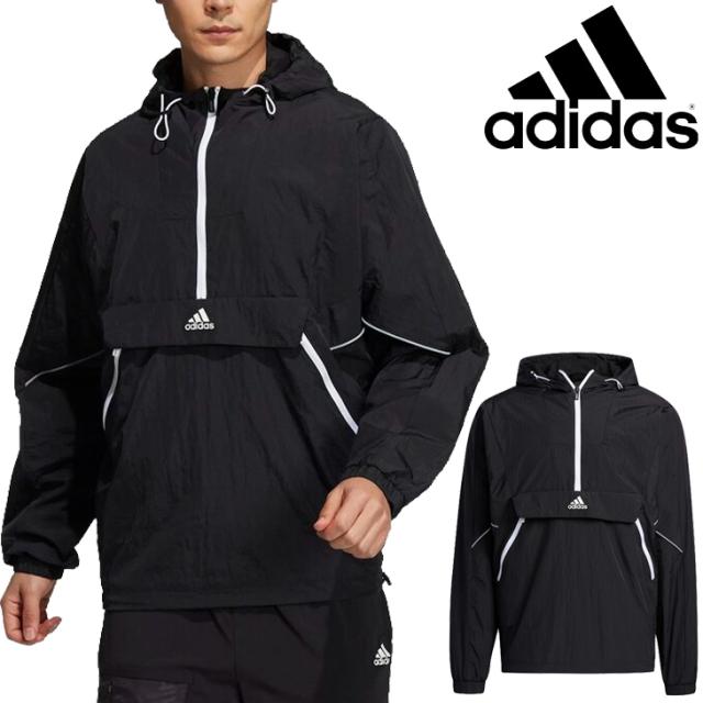 ブランドおしゃれ アノラックパーカー 裏メッシュ メンズ アウター アディダス Adidas M St ハーフジップ ウーブンフード ブランドおしゃれ アノラックパーカー 裏メッシュ メンズ アウター アディダス Adidas M St ハーフジップ ウーブンフード