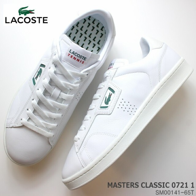 即納特典付き ラコステ メンズスニーカー Lacosteace Masters Classic 0721 1 Sm 65t 白 スニーカー コート系スニーカー 正規激安 Centrodeladultomayor Com Uy