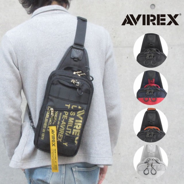 ついに再入荷 Avirex アビレックス アヴィレックス ボディバッグ ショルダーバッグ 500ペットボトル入る ショルダー バッグ 撥水 メンズ レデ 公式 Www Centrodeladultomayor Com Uy