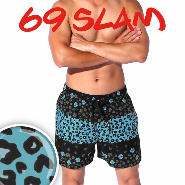 プレミア商品 69slam ロックスラム 水着 サーフパンツ メンズ 水着 かわいい かっこいい 総柄 水着 海パン ボードショーツ ブランド 男性 プレゼント 初回限定 Btygravelmart Ca