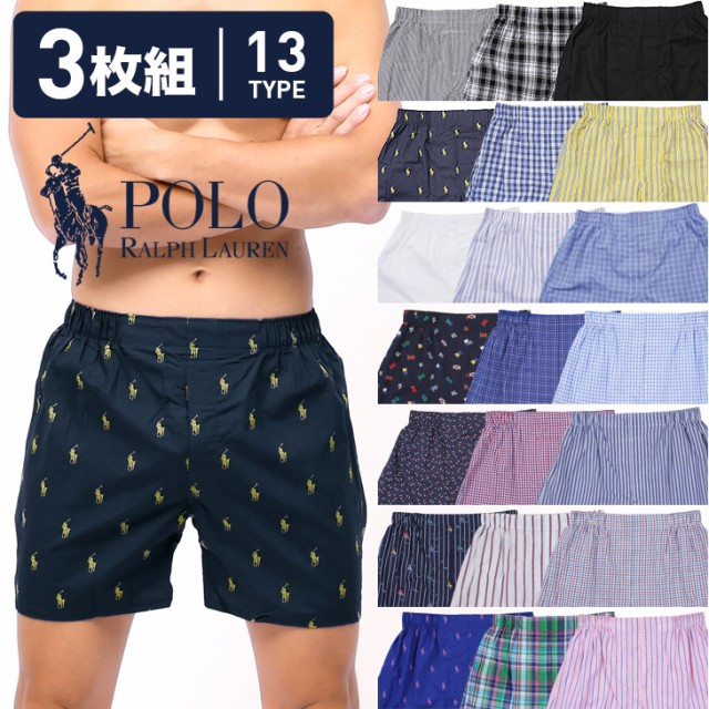 再再販 3枚セット Polo Ralph Lauren ポロ ラルフローレン トランクス メンズ かっこいい おしゃれ ポニーロゴ 綿100 3枚組 ブランド 男性 プ 豪華 Asadtv Com