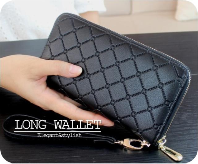 長財布 ロングウォレット レディース おしゃれ キルティング ストラップ付 シンプル 大人可愛い 大人カジュアル オトナ女子 収