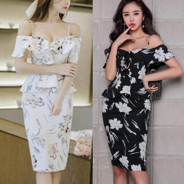 夏全開 ボタニカル柄ペプラムワンピース 送料無料 お呼ばれ 大人かわいい ワンピース 結婚式 ドレス フォーマルドレス パーティードレスの通販はau Wowma ワウマ Andwelcone Inc 商品ロットナンバー