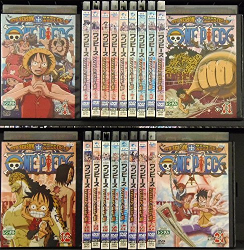 新着商品 One Piece ワンピース レンタル落ち ケース無し 全21巻 Dvdセット 希少 Olsonesq Com