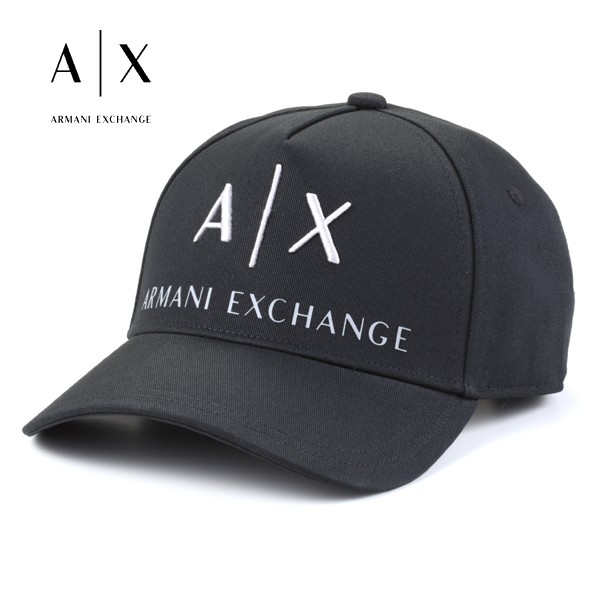 再再販 アルマーニエクスチェンジ Armani Exchange キャップ ブラック Ax 006 楽天市場 Olsonesq Com