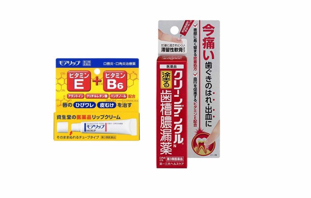 口唇炎 歯肉炎ケアセット 第3類医薬品 モアリップ 8g 第3類