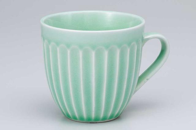 マグカップ コップ コーヒー 菊割十草 ヒワ マグ カフェオレ 紅茶 スープ ギフト 業務用 家庭用 おしゃれ かわいい イ
