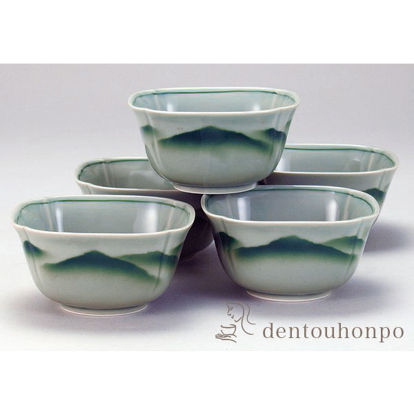 お気にいる 九谷焼 小鉢揃 青磁山 4号 父の日 ギフト 早割り 初任給 プレゼント 祖父母 和食器セット 小鉢 揃える 食器 和食 九谷焼 結婚 出産 超人気 Olsonesq Com