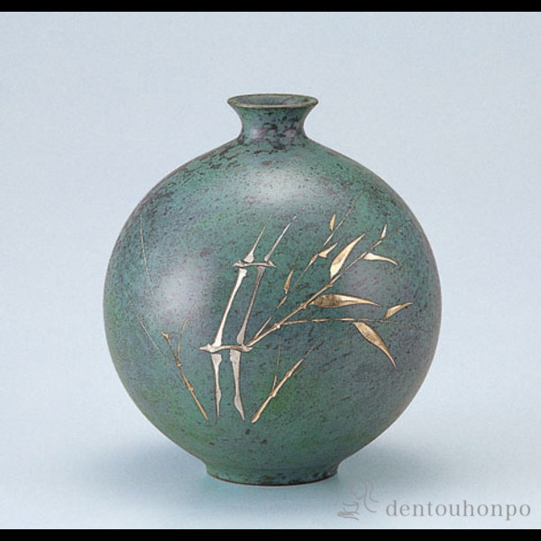 大人気 送料無料 銅製花瓶 玉寿 竹 木札名入れ有料 退職祝い プレゼント 花瓶 フラワーベース 花器 仏間 おすすめ 高岡銅器 周年 創立 国産 Www Socattkenya Org