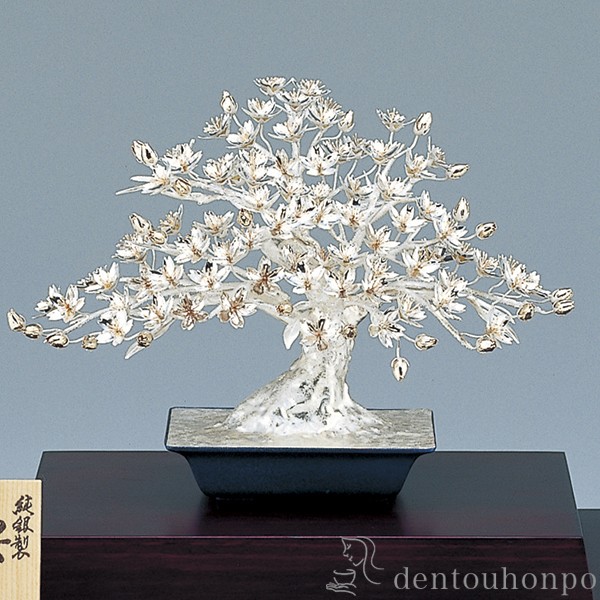人気SALEお得 「送料無料」 純銀 桜 A 8号・170g ( 光則(銀工芸) 木札名入れ可 父の日 ギフト 早割り 初任給 プレゼント 祖父母 高級 コレクション )の通販はau PAY マーケット - 伝統本舗|商品ロットナンバ 超特価低価
