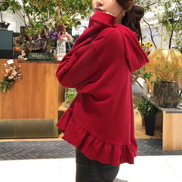 裾フリルが可愛い パーカー ショート丈 プルオーバー トップス 長袖 カジュアル レディース 春服 秋服 韓国 ファッションの通販はau Wowma ワウマ Aeka Clothet 商品ロットナンバー 裾フリルが可愛い パーカー ショート丈 プルオーバー トップス 長袖 カジュアル レディース 春服 秋服 韓国 ファッションの通販はau Wowma ワウマ Aeka Clothet 商品ロットナンバー