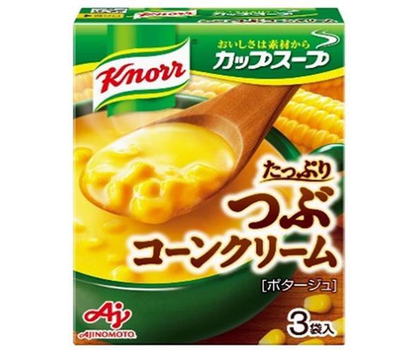 正規店仕入れの 送料無料 2ケースセット 味の素 クノール カップスープ つぶたっぷりコーンクリーム 16 1g 3袋 10箱入 2ケース 人気第1位 Www Theitgroup It