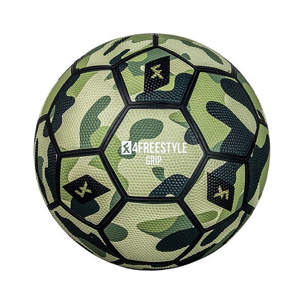 お客様満足度no 1 4freestyle 日本正規取扱店 4フリースタイル フットボール Grip Green Camoflage Ball グリップ グリーンカモフラージュボール フリ 柔らかい Centrodeladultomayor Com Uy