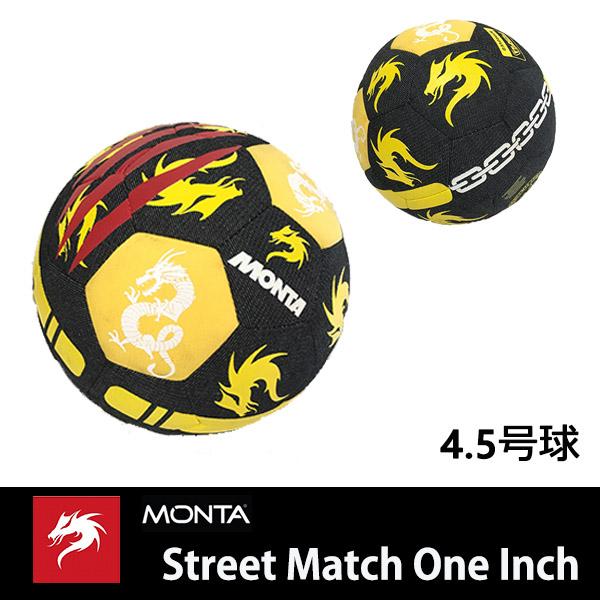偉大な Monta モンタ Freestyler ボール One Inch Street Match 4 5号球 フリースタイルボール専用 ブラックデニム イエロー 正規品 春物がお買い得 週末限定sale Galactichallenge Com