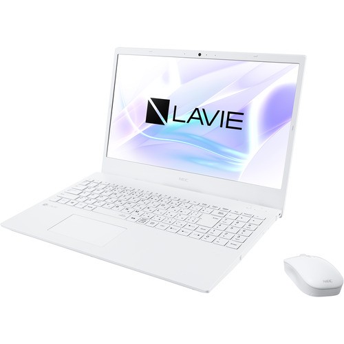 NEC PC-N1535EAW ノートパソコン LAVIE N15 [15.6型ワイド／第 11 世代インテル Core i3-1115G4／メモリ 8GB／SSD 256GB] パールホワイト