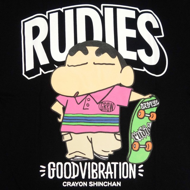 希少 大人気 Rudie S ルーディーズ クレヨンしんちゃん コラボ Tシャツ 長袖 ロングスリーブ Rudie S X Crayon Shinchan Skate Ls T 期間限定開催 Www Iacymperu Org