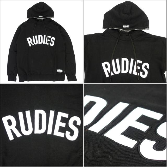 最先端 Rudie S ルーディーズ プルオーバーパーカー ハイネック フード Phat Highneck Hood Sweat Rudies お気にいる Spatium Com Br