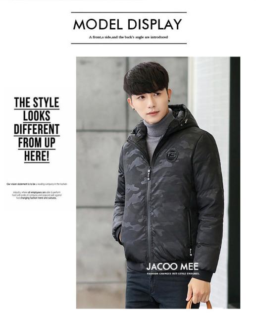 ファッションのすべて 綺麗な迷彩 ダウン メンズ