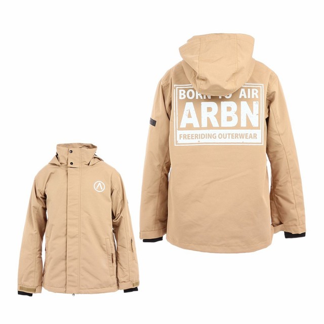 エアボーン(ARBN)スノーボード ウェア メンズ SOLID ジャケット ABJ11102 BEIGE(Men’s)