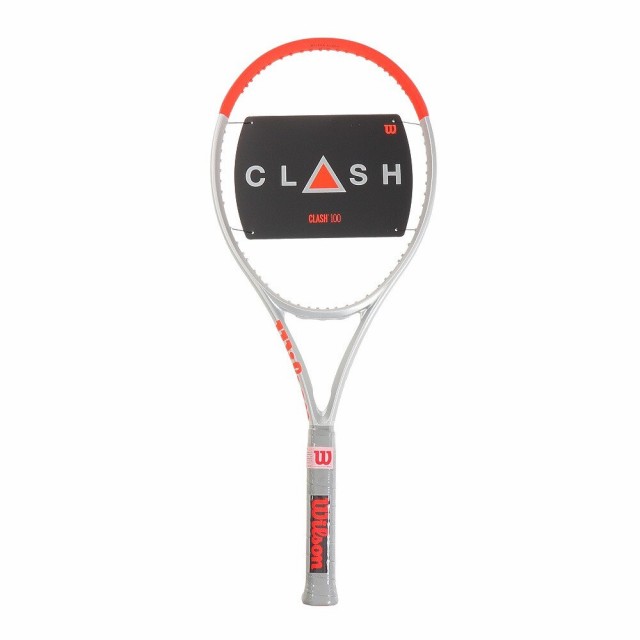 ウイルソン(Wilson)硬式用テニスラケット CLASH 100 SILVER WR077511U(Men’s、Lady’s)