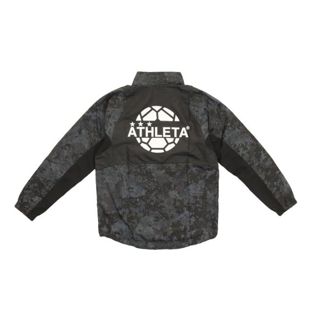 無料長期保証 アスレタ Athleta サッカー ジュニア ウェア 裏地付き ウインドジャケット 2339j 黒 Jr ブランド直営 Carlavista Com