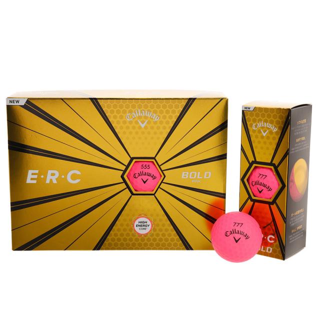 キャロウェイ Callaway ゴルフボール E R Cボール ボールドピンク 1ダース 12個 Erc 19 Bold P の通販はau Pay マーケット 7日10 00 11日9 59 還元祭クーポン有 Victoria Golf 商品ロットナンバー