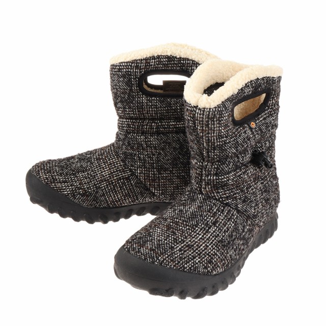 【レビューを書けば送料当店負担】 ボグス(BOGS)B-MOC MID WOVEN スノートレシューズ BOGS72414-BLK(Lady’s), でん六 f3b68937