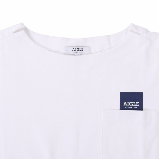 エーグル(AIGLE)吸水速乾 デザインポケット ロゴ Tシャツ ZTF071J-111(Lady’s)の通販はau PAY マーケット