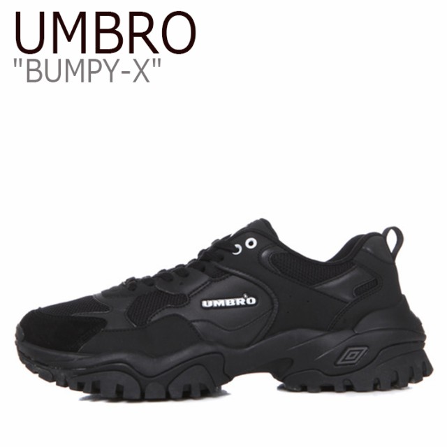 ファッションの アンブロ スニーカー umbro メンズ レディース Bumpy-X バンピーX ダッドシューズ BLACK ブラック FLUM9A1U21 U9123CCR11_BLK シューズ, オオヤマザキチョウ 483785d2