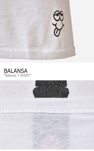 新作人気SALE バランサ Tシャツ BALANSA メンズ Rabuns T-SHIRT ラブン Tシャツ WHITE ホワイト 1010079684 ウェアの通販はau PAY マーケット - Select Option｜商品ロットナンバー：469897121 限定品新作