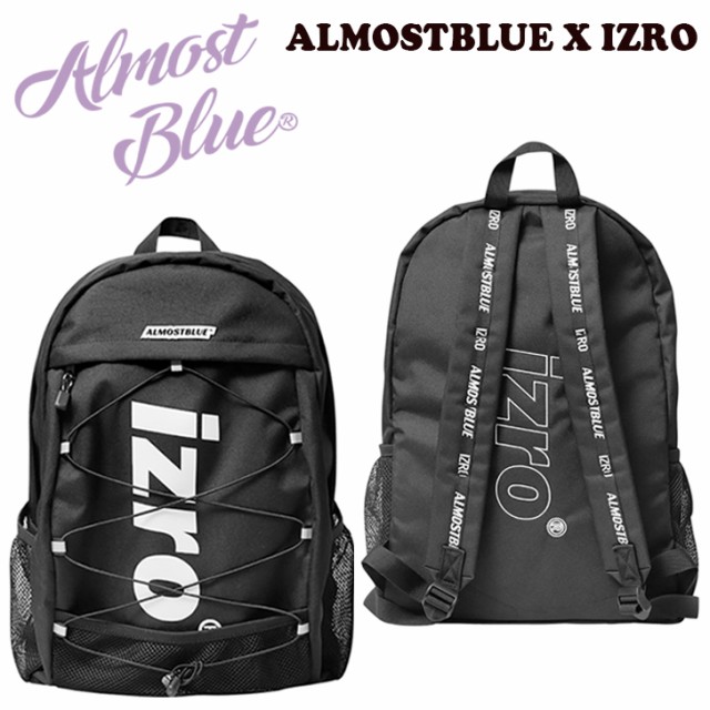 早割クーポン オールモストブルー リュック Almostblue X Izro メンズ レディース Backpack イズロ バックパック Black ブラック バッグ 偉大な Eitapesca Com