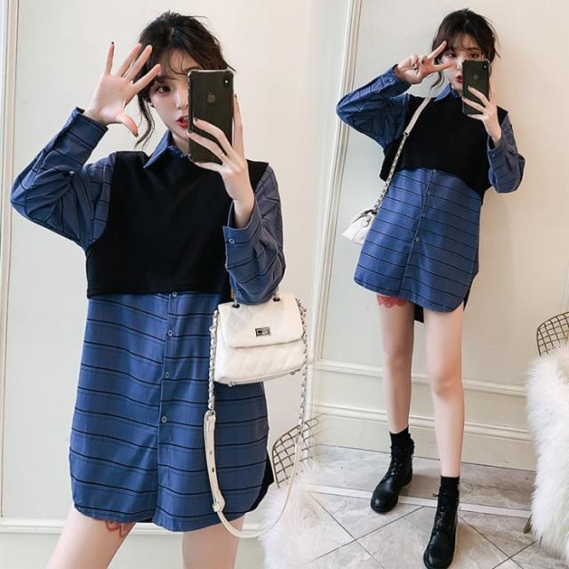 レディース シャツワンピース ショット ワンピース 長袖 ワンピース お買い得 流行 大きいサイズ 可愛い 19we106の通販はau Wowma ワウマ Lindo 商品ロットナンバー