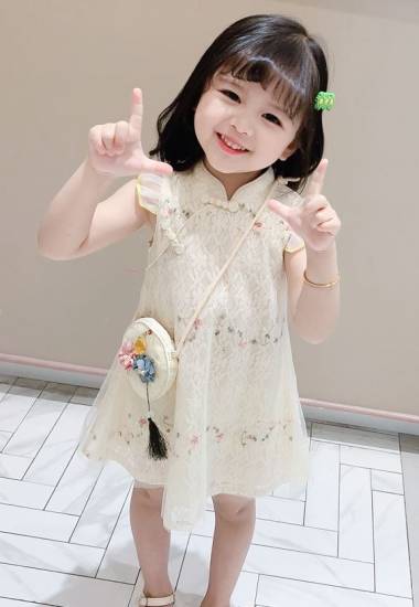 子供服 女の子 ワンピース かわいい チャイナカラー フリル袖 レース ワンピース チャイナドレス 夏ワンピ ベビー服 幼児服 キッズ服 春 の通販はau Pay マーケット Leaflower 商品ロットナンバー