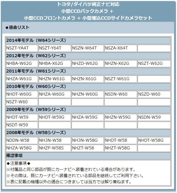トヨタ純正 カーナビ対応 ワイヤレス バックカメラ + フロントカメラ + サイドカメラ セット ｜au PAY マーケット