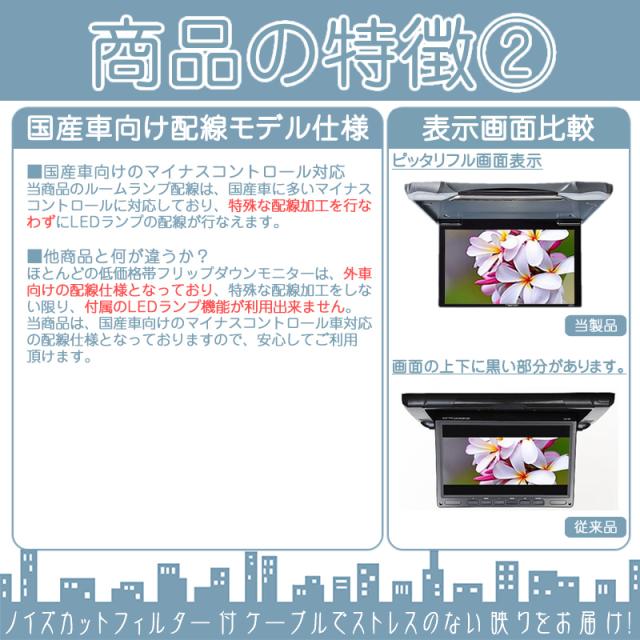 安い シエンタ アイシス 他対応 11 6インチ フリップダウンモニター 12v車 対応 外部 液晶 モニター 送料無料 Lifeactive Rs