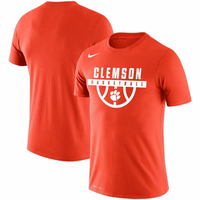 全日本送料無料 ナイキ メンズ Tシャツ Clemson Tigers クレムソン大学 Nike Basketball Drop Legend Performance T Shirt 半袖 Moesushi Sk