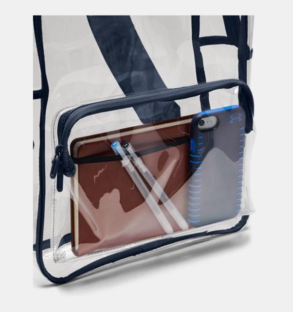 ua clear backpack