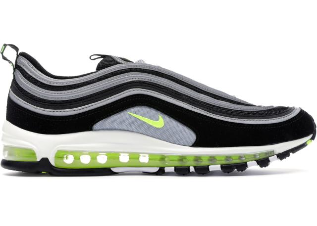 代引き手数料無料 ナイキ メンズ エアマックス９７ Air Max 97 Air Og マーケット Og スニーカー Black Volt Metallic Silver White ストリート系b系通販 Asylum 611bb70f Hoolamonsters Com